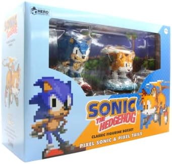 Sonic The Hedgehog klasična figurica kutija 4 10cm piksela 3 8cm piksela