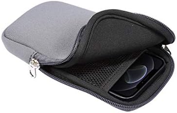 Zaštitna torbica Neoprene telefon za telefon, 6,9 inčna mobilna torbica sa patentnim zatvaračem sa patentnim zatvaračem kompatibilna sa iPhone 11 pro max, XS max, 8 plus, 7 plus, 6s plus, 6s plus, 6s plus, 6s,