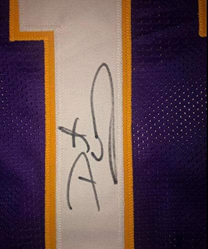 Daunte Culpepper potpisao je Minnesota Vikings autografiranog Custom XL Jersey JSA svjedoči