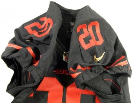 San Francisco 49ers Marcus Cromartie 20 Igra Izdana drevna boja žurbe 40 1 - Neincign NFL igra rabljeni dresovi