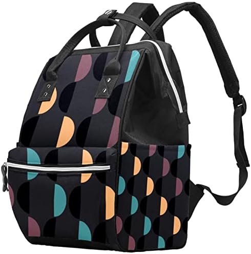 Sažetak ART Creative Bager Backpack sa promjenom torbi za dječje djevojke Djevojke mama torba