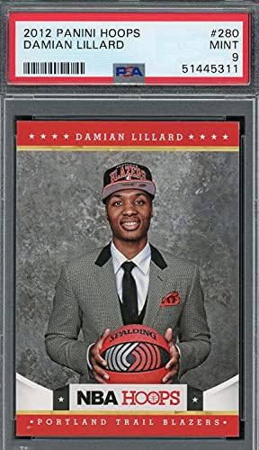 Damian Lillard 2012 Panini Hoops košarkaški rookie Card 280 Ocjenjina PSA 9