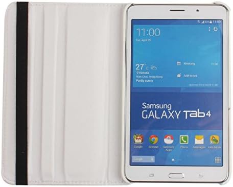 Galaxy Tab 4 7.0 futrola za tablica Galaxy 4 7-inčni tablet, folio nook PU kože zakretač za okretni prostor za 360 stupnjeva za Samsung