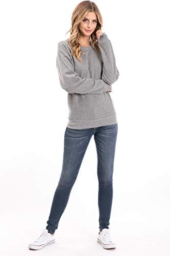 Urban izgled Ženska ležerna flena obložena pulover-dukserica sa plus veličinama