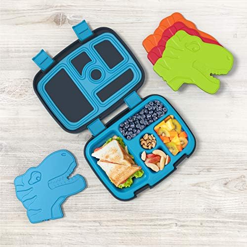 Bentgo štampa izolovana torba za ručak sa dečijom kutijom za ručak u Bento stilu i 4 pakovanja leda za višekratnu upotrebu