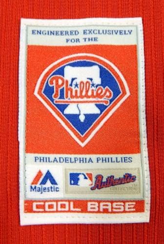 2014-15 Philadelphia Phillies Jonathan Knight 25 Igra Rabljena Crvena Jersey St BP 46 - Igra Polovni MLB dresovi