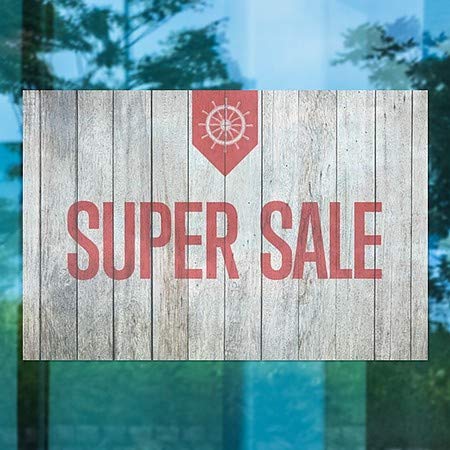 CGsignLab | Super rasprodaje - nainačičko drvo prozor Cling | 18 x12