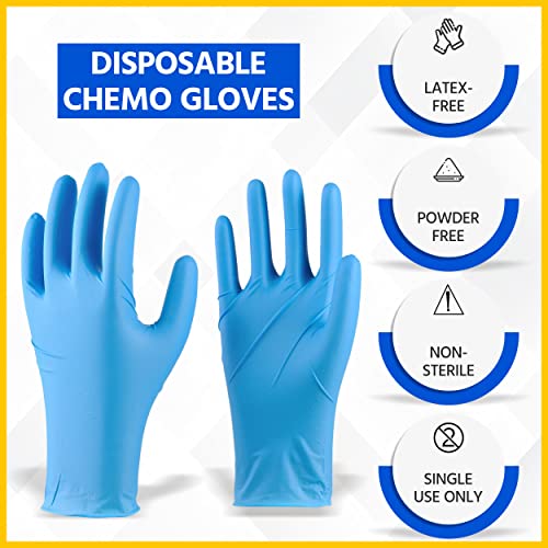POD nitrilne Hemo rukavice, medicinske rukavice za jednokratnu upotrebu, Hemo-ocijenjene, bez lateksa, bez pudera, rukavice za hranu,