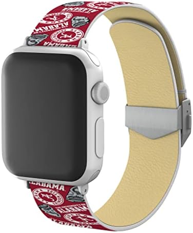 Affinity Bands Alabama Crimson TIDE Signature Series Watch Band kompatibilan sa Apple Watch-om