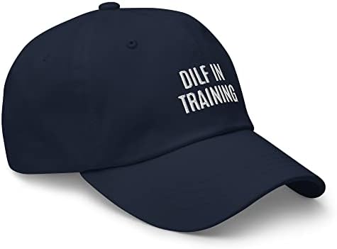 Dilf u treningu vezenog kapa za bejzbol kaputa, smiješan dilf šešir za momke