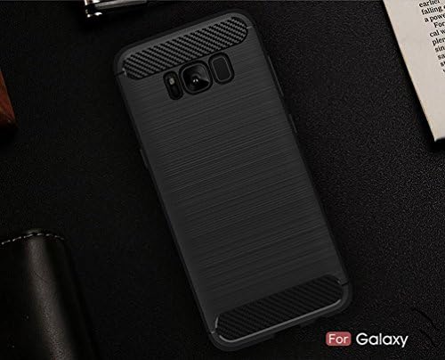 Samsung Galaxy S8 Plus Case, futrola za materijale od karbonskih vlakana, ultra tanka tanka futrola, glatka neklizajuća futrola, jednostavan