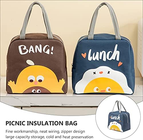 Hemoton Dječija torba za ručak torba za ručak izolovana torba za ručak Thermal piknik torba Cooler torba za dostavu hrane izolovana