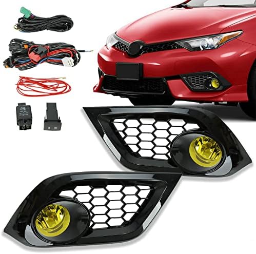 Uparena svjetla za maglu zamjena za Toyota Corolla Scion iM -2018 komplet lampe za prednje svjetlo za maglu za vožnju sa prekidačem