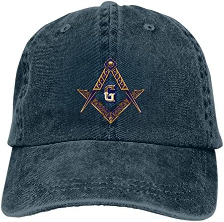 Freemason logo Trg i kompas Baseball Cap Mans Casquette Podesivi ženski šešir