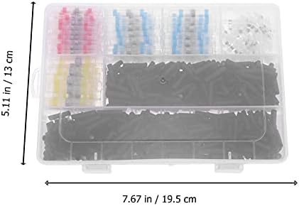 Doitool 800pcs Heat Shrink Wire connectors Kit električni žičani terminali Kit izolirani vodootporni morski automobilski Crimp konektor