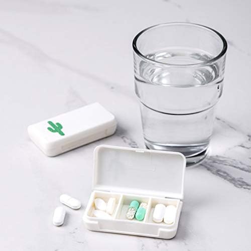 Topbatista dnevna kutija za putni tablet 4 puta dnevno prenosiva tableta za mini lijek Organizator Dispenzer vitamin Kontejner Havaji