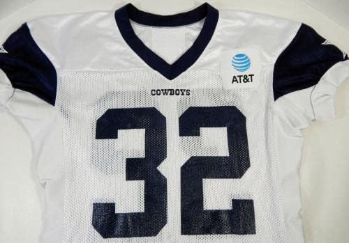 Dallas Cowboys SaiVion Smith # 32 Igra Izdana dres bijele prakse 48 18 - College igra rabljeni dresovi