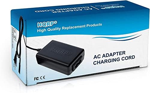 HQRP AC adapter / napajanje kompatibilno sa Nikon D50, D70, D70, D80, D90 digitalni fotoaparat sa USA Cord i euro utikačem