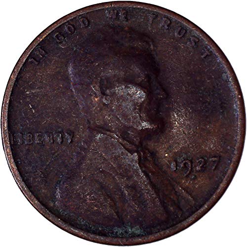1927. Lincoln pšenični cent 1C sajam