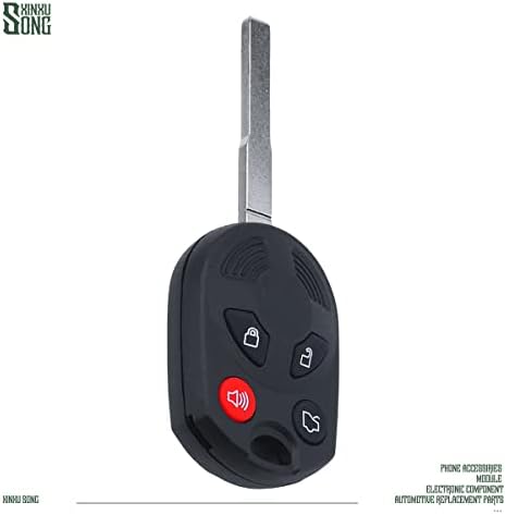 XINXUSONG 2kom Oucd6000022 privjesak za ključeve od automobila bez ključa kontrola ulaz daljinski sa 4 dugmeta zamjena vozila kompatibilna