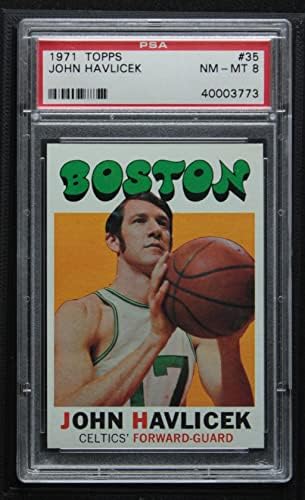 1971 TOPPS 35 John Havlicek Boston Celtics PSA PSA 8.00 Celtics Ohio st