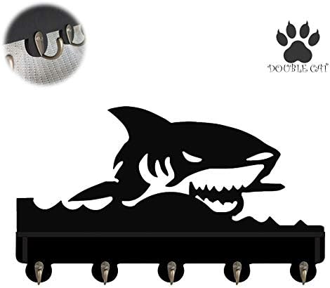 Kuka sa vješalicom za obloge za kapute kaputi šljusice šljunčane morski psi zaštitni životinje Veliki film Periferni proizvod DIY