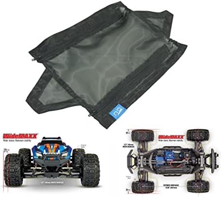 RaidenRacing CHASSIS Curts Lip poklopac za prašinu za traxxas 1/10 v2 Najnoviji maxx širok maxx - otpor stijene blato pijesak