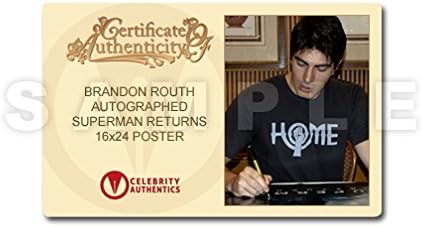 Brandon Routh autogramirani superman vraća 16x24 poster