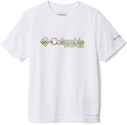 Columbia Boys 'PFG ​​tiskani logo Grafički tee