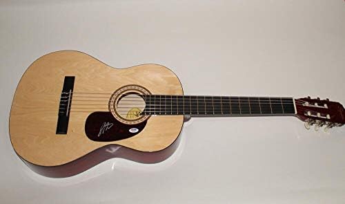 Jordan Witzigreuter potpisao je Autograph Fender Acoustic Guitar - spreman set PSA