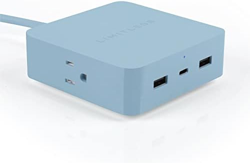 Nemoćan PowerPro 5-uređaji sa 2x USB priključcima, 1x tip-c 20W port za dostavu napajanja, 2x AC utičnice i 1.280 džula za zaštitu
