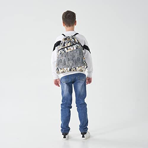 Landstrecka ruksaka za crtanje teretana CINCH torba - gudački ruksak za žene muškarci, vodootporna sportska pakovanje sa džepom mrežice