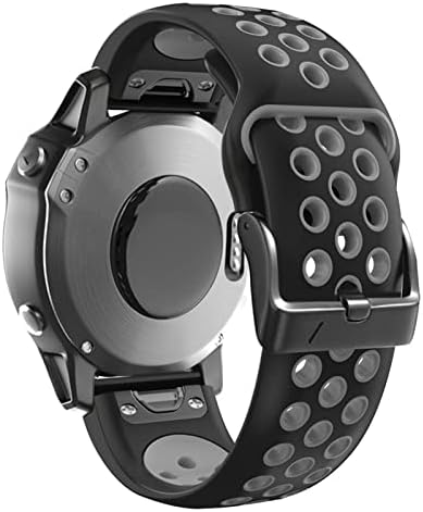 Nibyq Sportski silikonski trake za satove Brzo puštanje narukvica za Garmin Fenix ​​6x 6 Pro 5x 5 Plus 3HR 935 945 ručni pojas 22