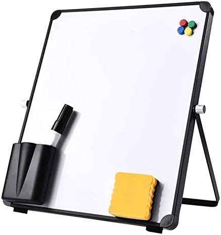 Dry Erase Whiteboard jednostrana Bijela ploča magnetna tabla pokloni uštedite prostor za školovanje kod kuće, ured& učionica-25X25CM