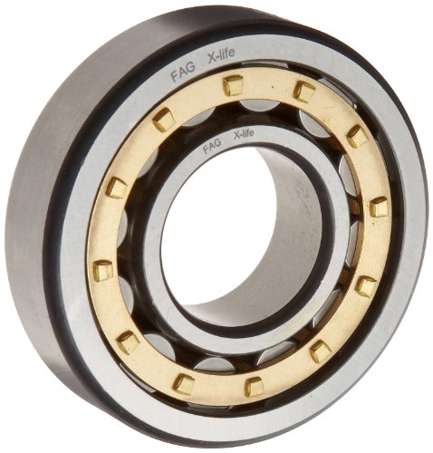 FAG NJ228E-M1-C3 cilindrični valjkasti ležaj, jednoredni, ravni otvor, uklonjivi unutrašnji prsten, Prirubnica, veliki kapacitet,