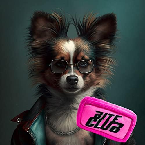Pawzarre Bite Club sapun za male, srednje i velike pse - smiješne psečke igračke - plišani škripa - slatki pseći pokloni za pseće