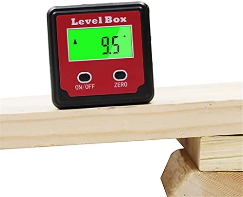 N / A Red Precision Digitalni digitalni inklinometar BEZILOMETOR BOX Digital Angle Finder Bevel kutija sa bazom