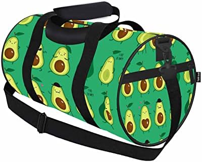 Aoyego Avocados Travel Dufffle Bag različita slatka avokados Noćenje za muškarce Ženska Weekender Torba za putovanja Sportska torba