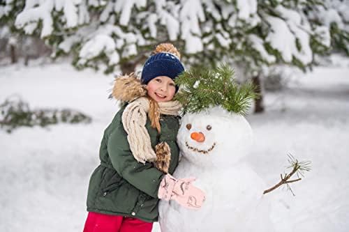INLIERY COLOR TODDLER Mittens Dječje zimske tople rukavice obložene rukavice od flisa vodootporne snježne bebe Mitten za dječake