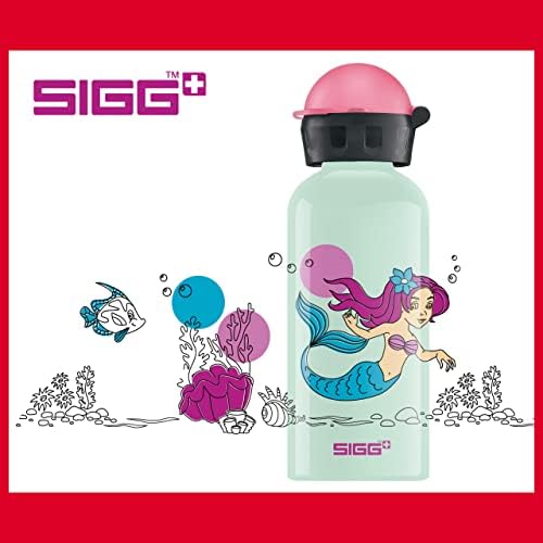 Sigg - Aluminijska dječja boca za vodu - KBT Nixie - nepropusna - lagana - BPA Besplatno - Klima Neutral certifikat - 14oz