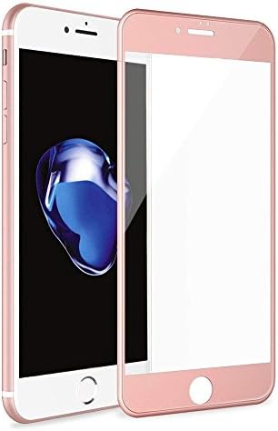 1 Paket Jaorty full Cover kaljeno staklo zaštitnik ekrana kompatibilan sa iPhoneom 7/8,3 D Round Edge 9H tvrdoća protiv ogrebotina