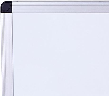 VIZ-PRO ploča za suho brisanje/Bijela ploča, nemagnetna, 48 x 36 inča, pakovanje od 2 komada, zidna ploča za školsku kancelariju i
