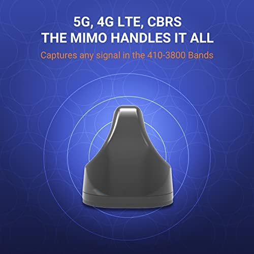 Poynting MIMO-3-12 2-in-1 Transport & amp; Automotive Antena | 2x2 MIMO | 5G / 4G / LTE | CBRS | 410-3800 MHz