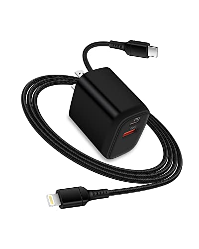 Apple Charger USB C za iPhone 14 13 12 Pro Max Mini / SE / 11 PRO Max / XS / XR / X / 8/7 Plus / 6 / 6S, USB C Zidni punjač + USB-C
