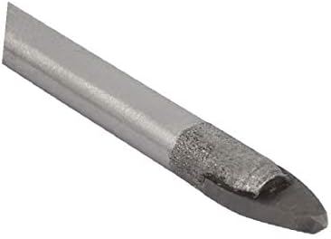X-DREE 5mm vrh 68mm dužina metalna okrugla bušilica sa trouglastom glavom svrdlo 10kom (5mm Punta 68mm Longitud Metal redondo Caña