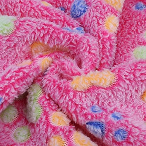 Zhenleisier PET PAD, Slatka štenad mač psi mačke topli šap Print Coral Fleece pokrivač mat tepih ručnik za kućne ljubimce Kućište