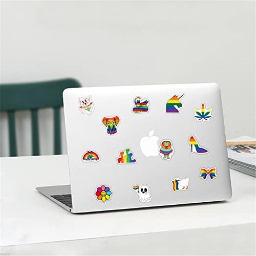 200 paketa Gay Pride naljepnice, dugine naljepnice, LGBTQ ljubavne stvari, vodootporne vinilne naljepnice za Laptop računar, čaša