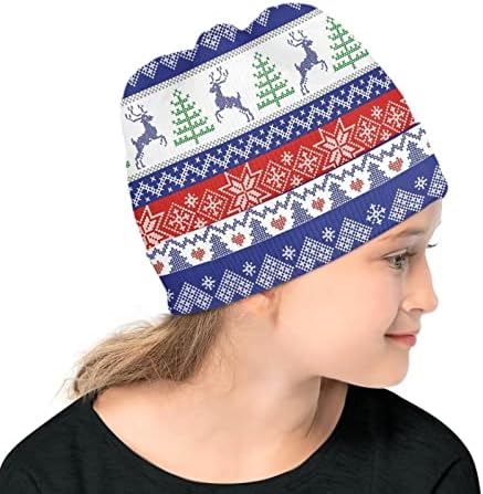 Afpanqz Kids Knit Beanie Hat Unisex Dijete Slouchy Beanie Trawler Beanie Warm Toplina Skull Cap Headwear