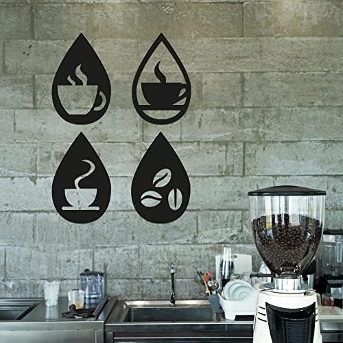 GM Grow Coffee Wood Sign, kofe drveni zidni znak, kafe bar drveni zidni dekor, ukrasi za kafić za kućnu kuhinju Kafić Zidni dekor