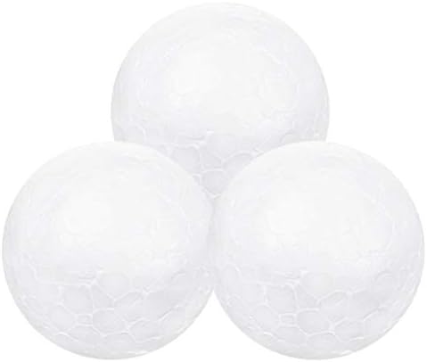 Patkaw White pjene kuglice 3pcs 15cm polistirene craft kuglice DIY CRAFT isporuke kuglice za pjenu za umjetnost, zanat, školske projekte